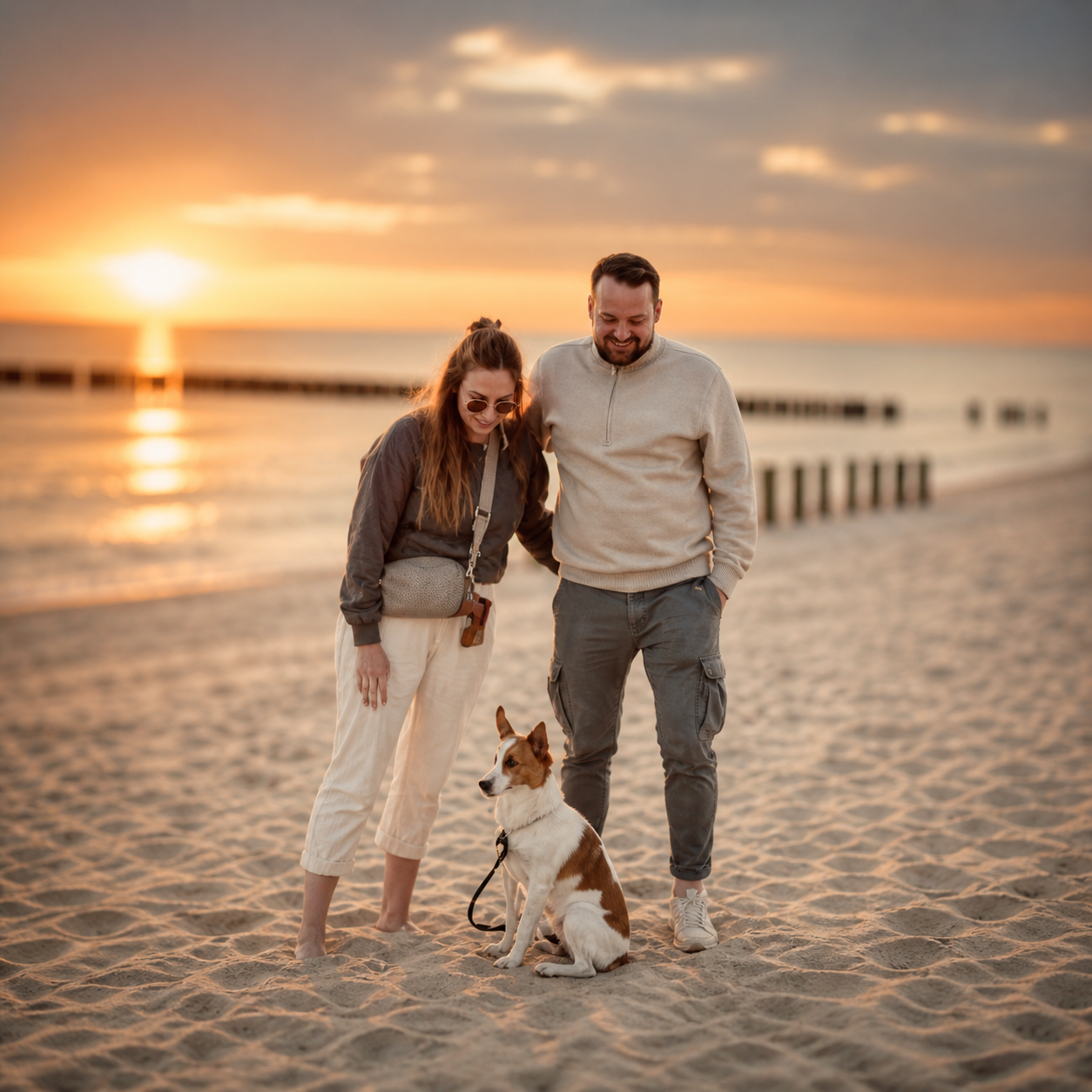 Frida, Dustin und Leah
